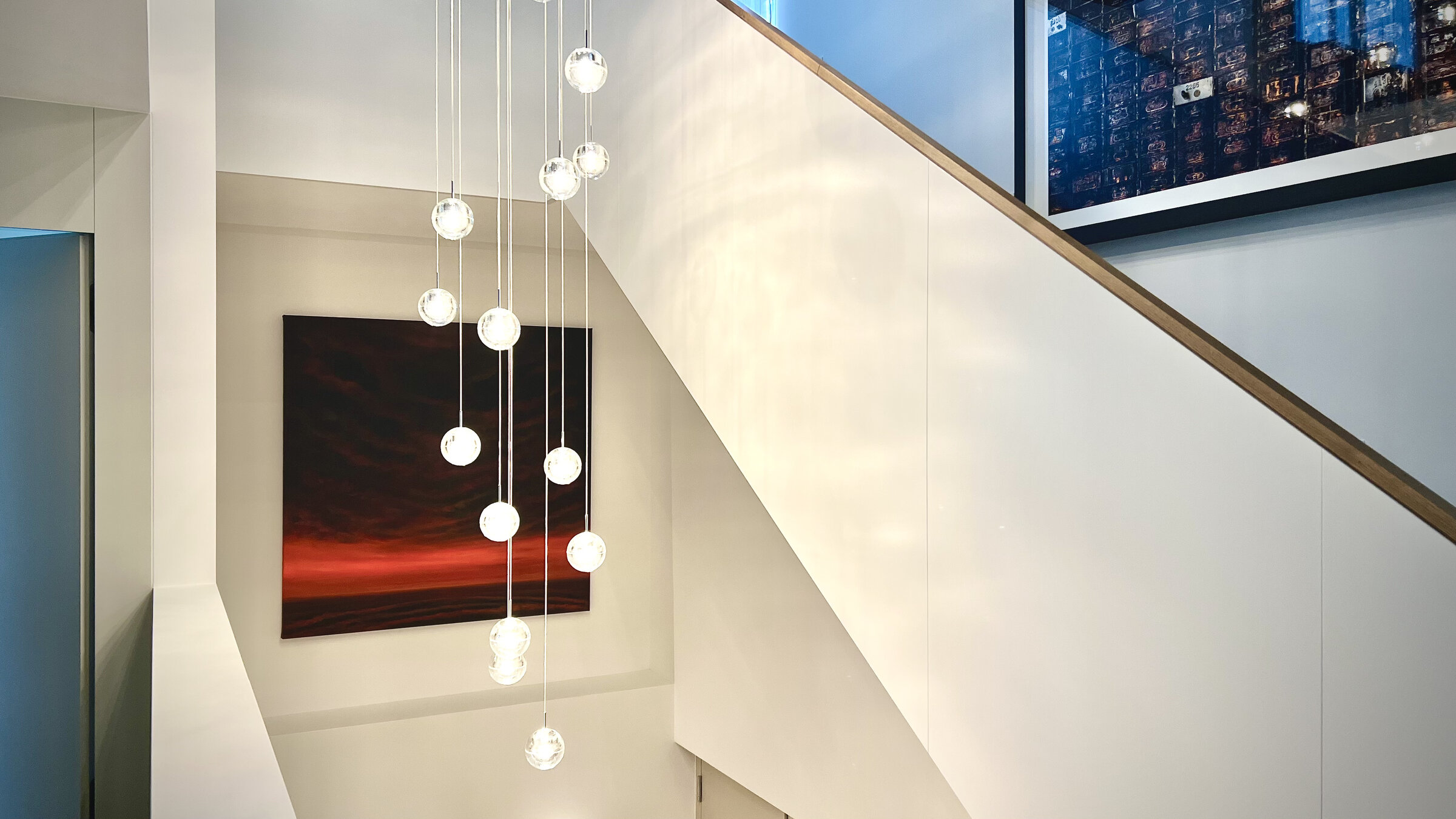 Treppenaufgang 7m Höhe, Wohnen, 180x180cm