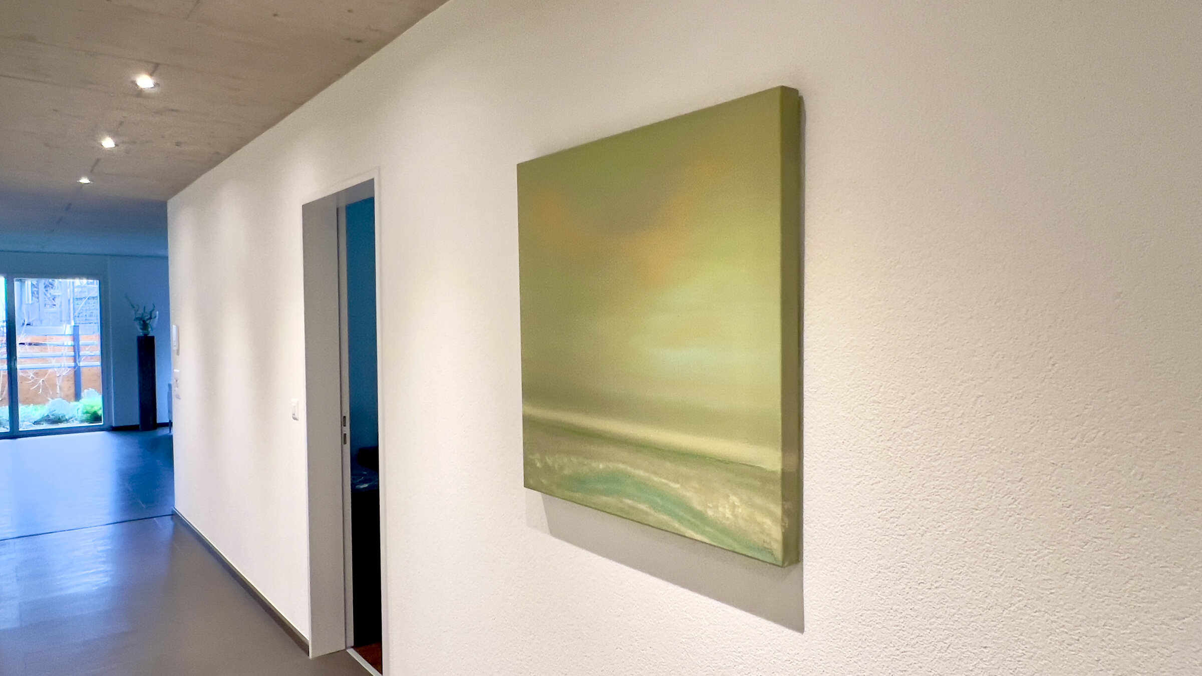 Gangbereich, Wohnen, 80x80 cm